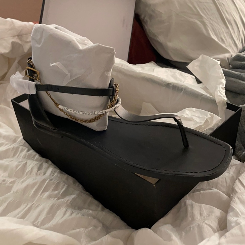 J. Crew Anklet Thong Sandals - Picture 2 of 3